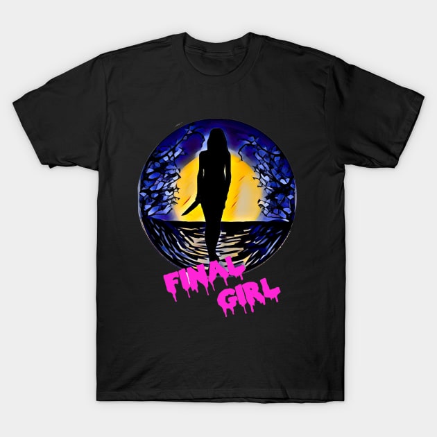 Final Girl T-Shirt by Fred_art_61